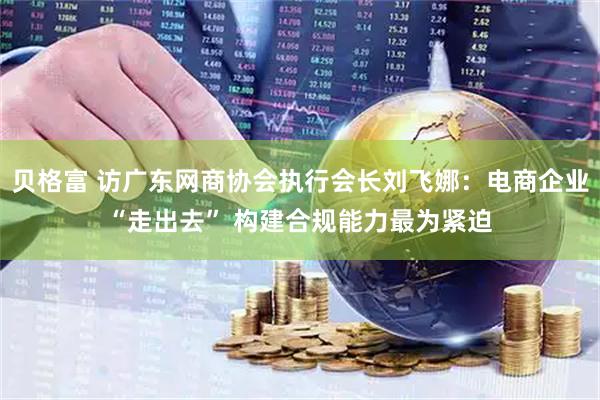贝格富 访广东网商协会执行会长刘飞娜：电商企业“走出去” 构建合规能力最为紧迫